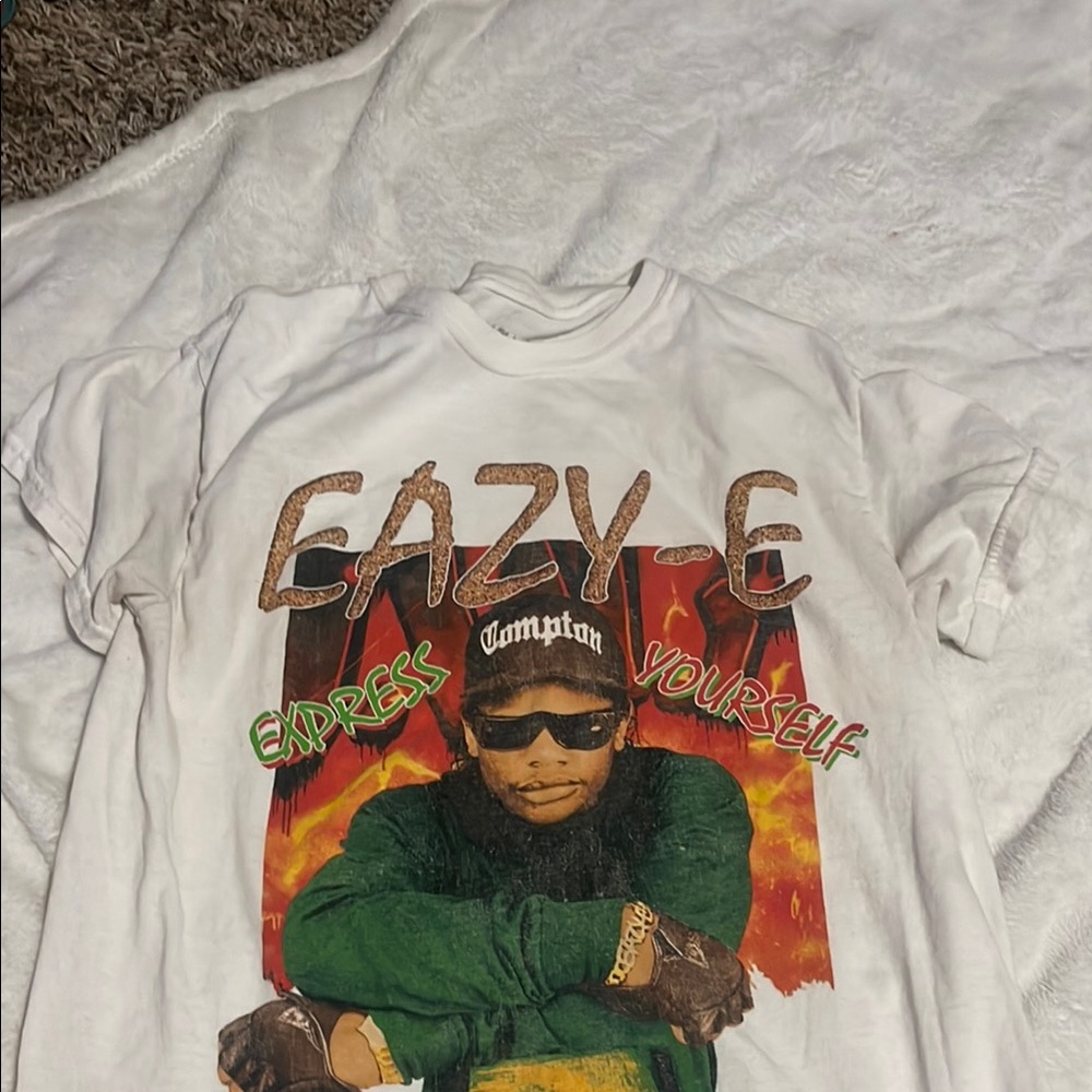 Eazy-E Express Yourself White T-Shirt